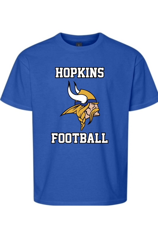 Hopkins High School Football DTF Youth Softstyle T-Shirt