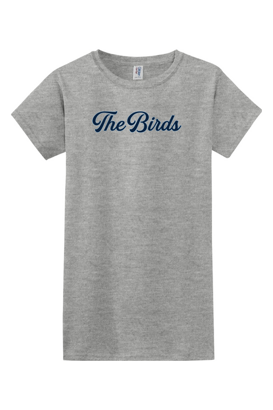Marion Redbirds Baseball DTF Softstyle Ladies' T-Shirt