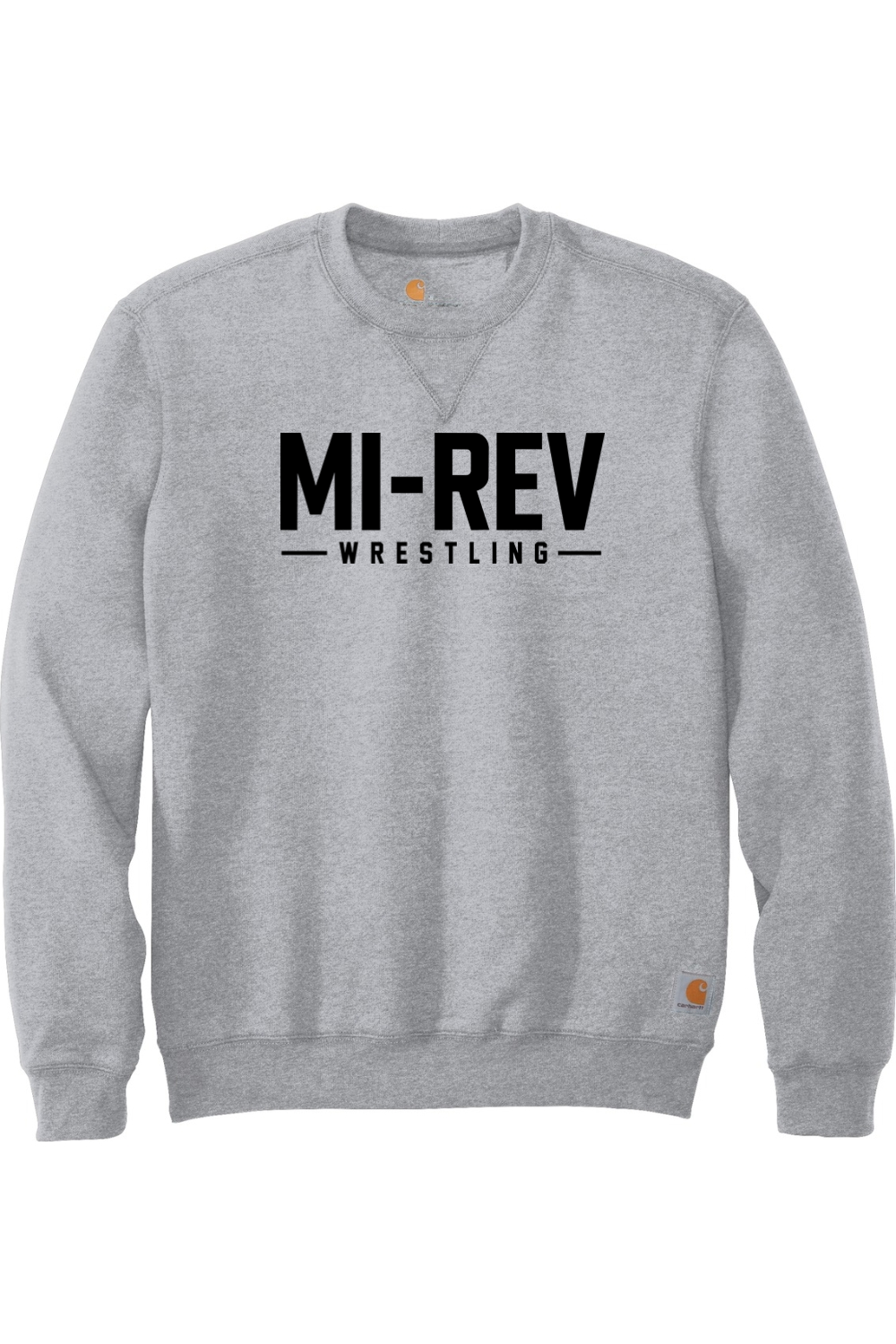 MI-REV Wrestling DTF Carhartt Midweight Crewneck Sweatshirt