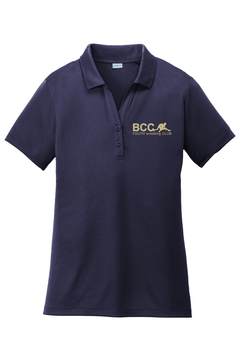 BCC Youth Wrestling DTF Ladies Competitor Polo