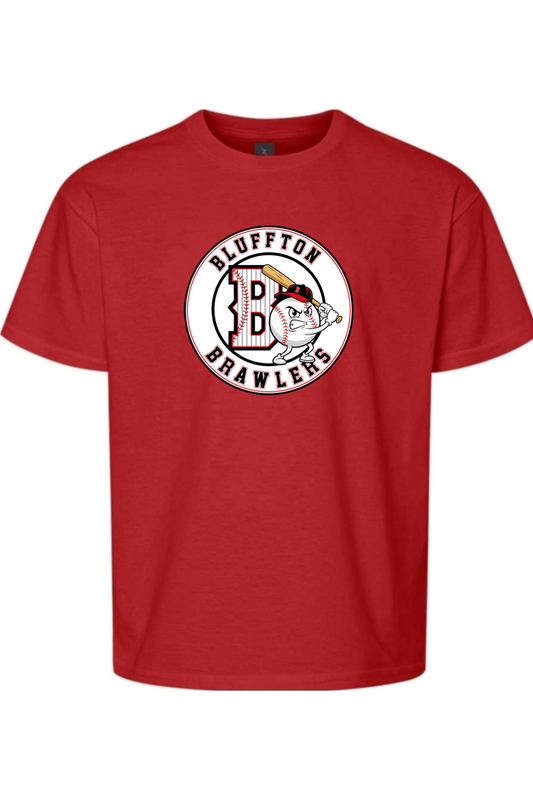 Brawlers Baseball Youth Softstyle T-Shirt