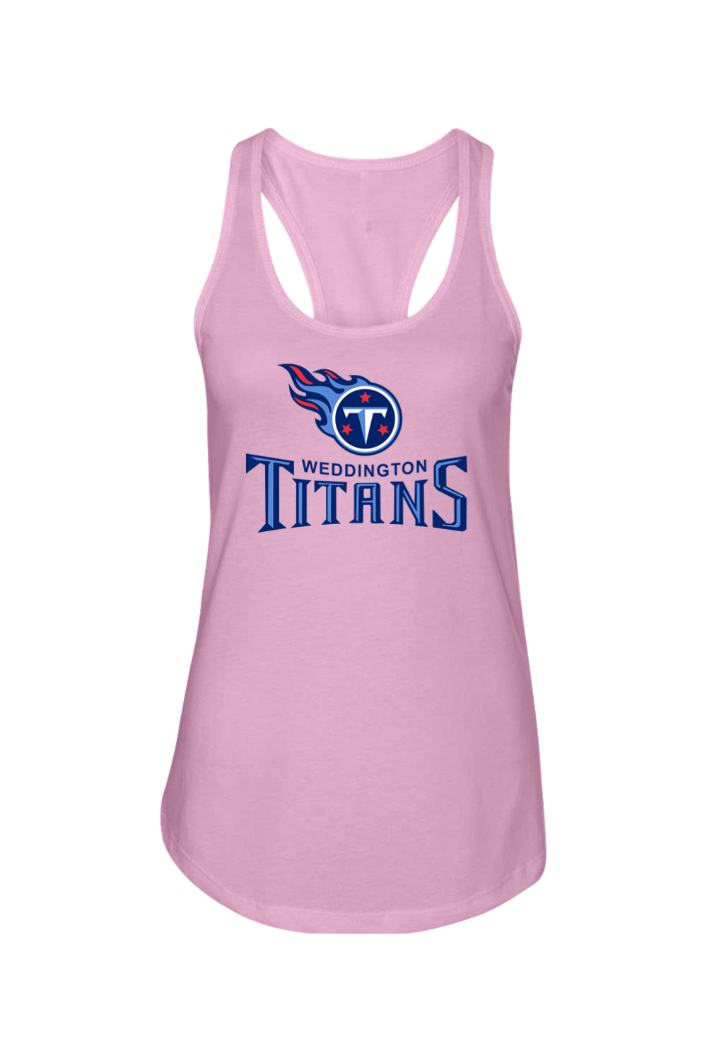 Weddington Titans Ladies Racerback Tank