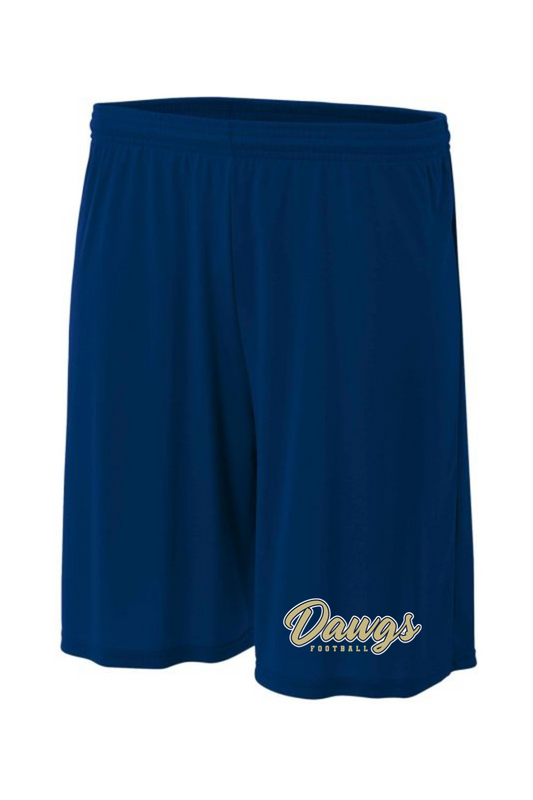 Otsego Football Vegas Logo Youth Cooling Performance Polyester Short