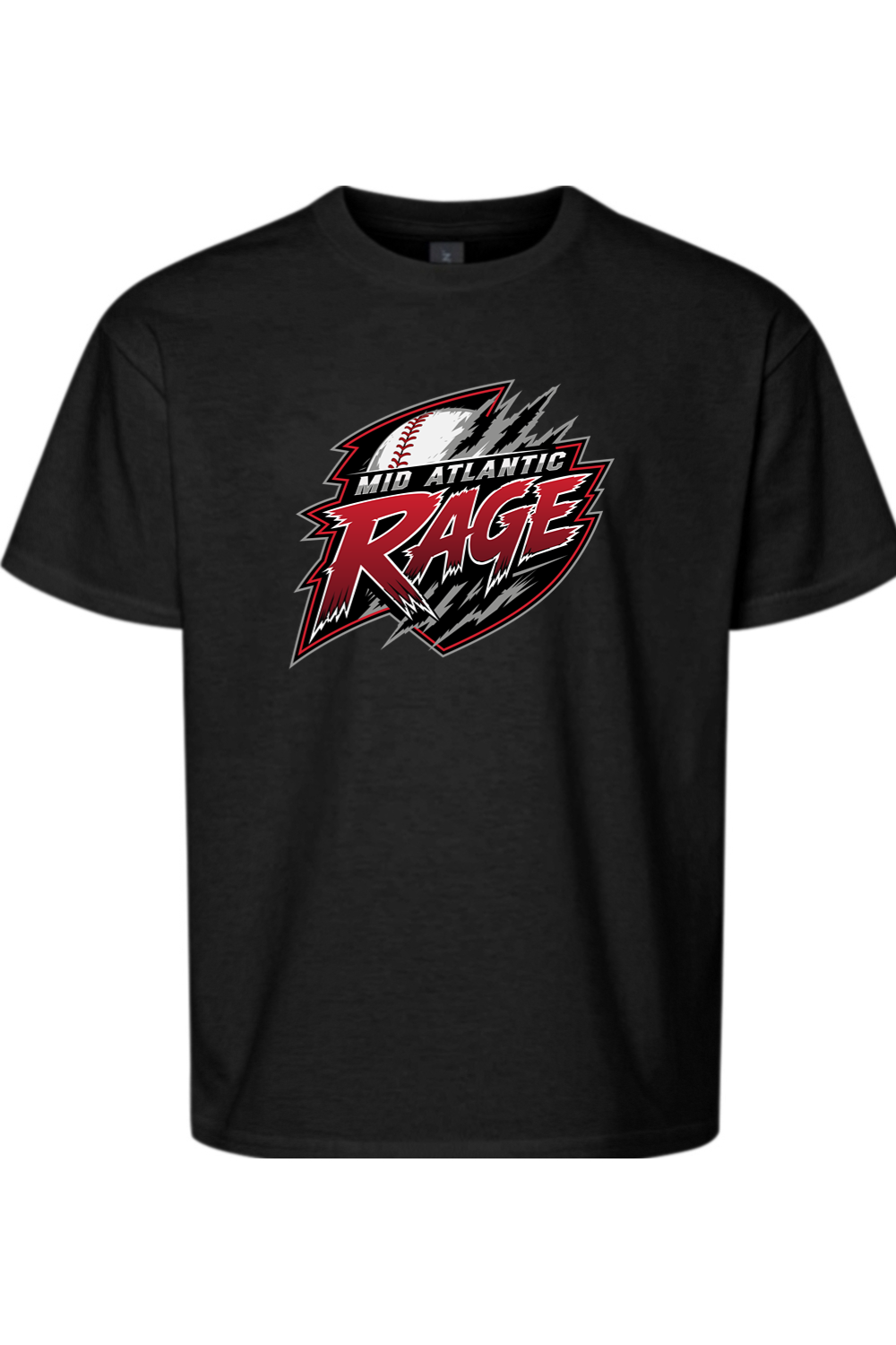 Rage Baseball DTF Youth Softstyle T-Shirt