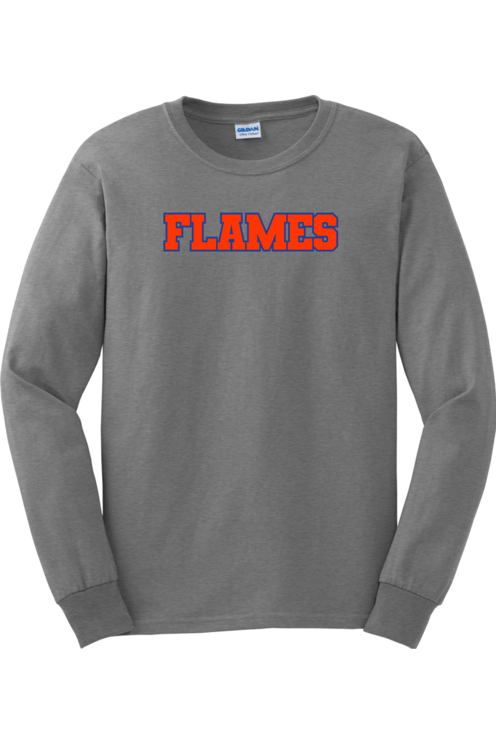 Flames MI Team DTF Ultra Cotton Long Sleeve T-Shirt