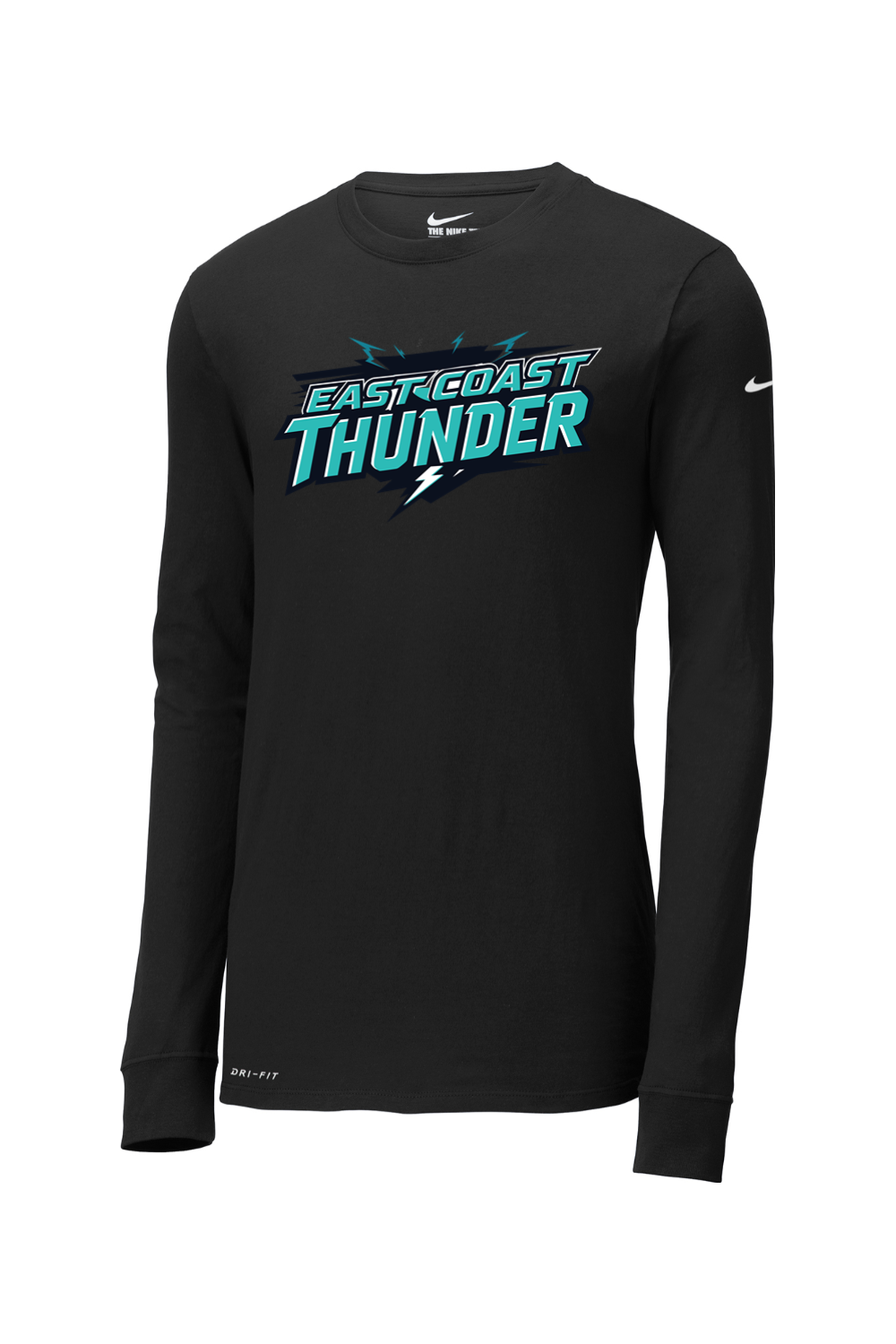 East Coast Thunder DTF Nike Dri-FIT Cotton/Poly Long Sleeve Tee
