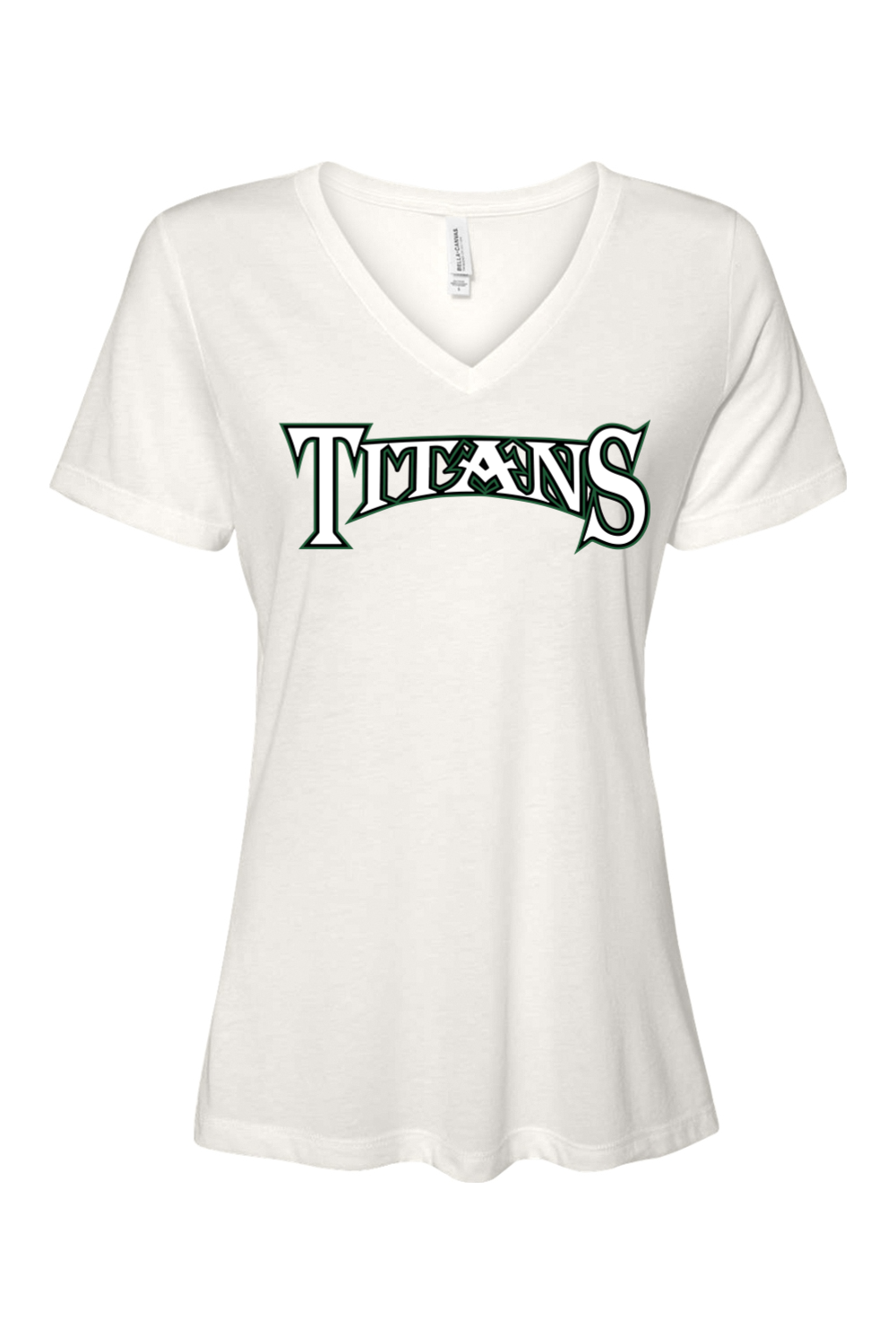 Bella + Canvas Women’s Relaxed Jersey Short Sleeve V-Neck T-Shirt