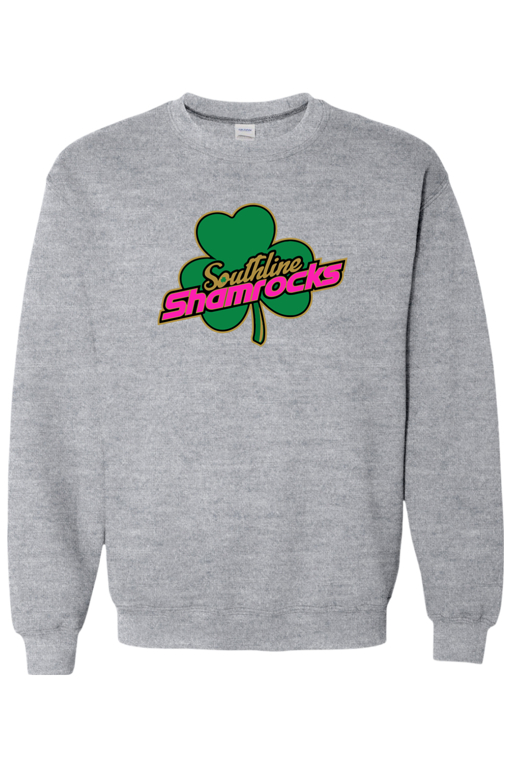 Shamrocks Softball Heavy Blend Crewneck Sweatshirt