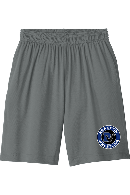 Brandon MS Wrestling DTF PosiCharge Competitor Pocketed Short