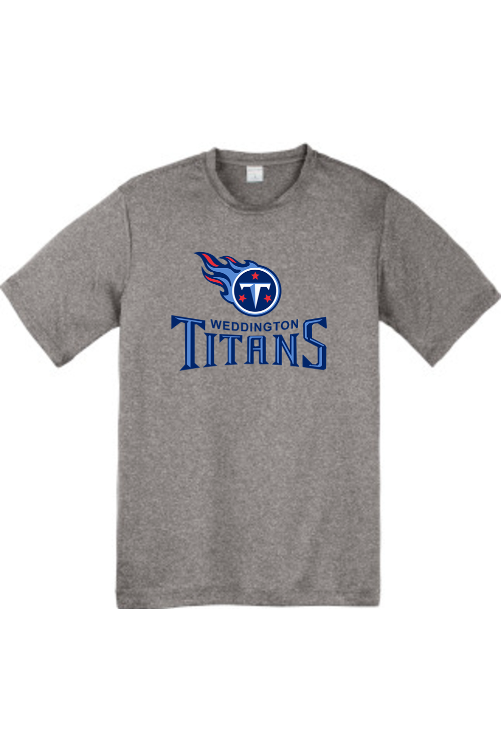Weddington Titans Football DTF Youth Heather Contender Tee