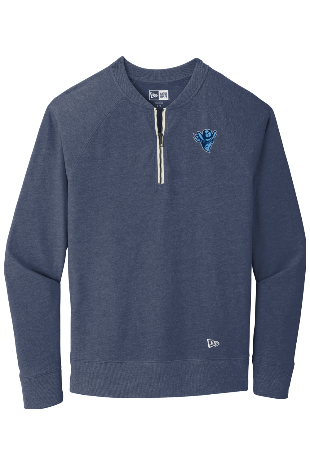 Outlaws Baseball Sueded Cotton Blend 1/4-Zip Pullover