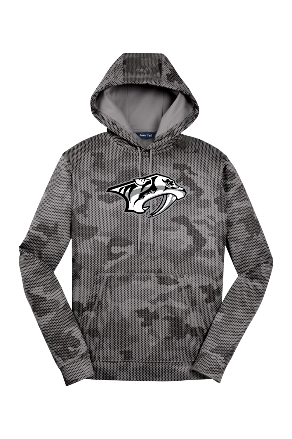 Plymouth Wrestling CamoHex Fleece Hooded Pullover