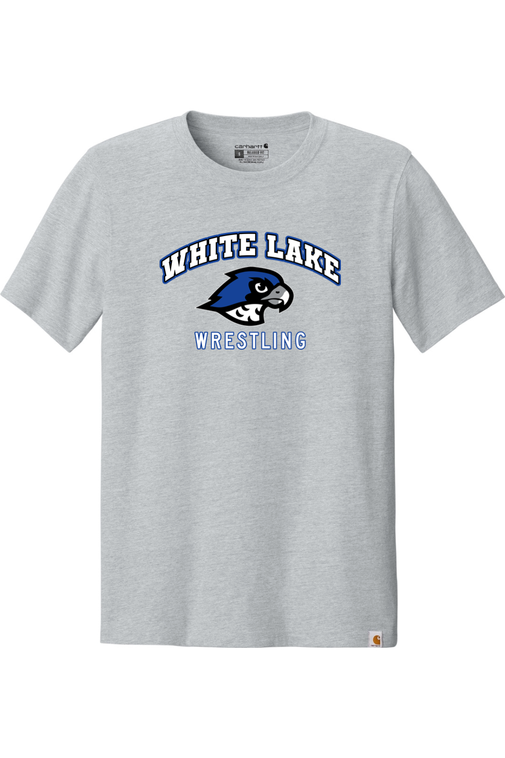 White Lake MS Wrestling DTF Carhartt Short Sleeve T-Shirt