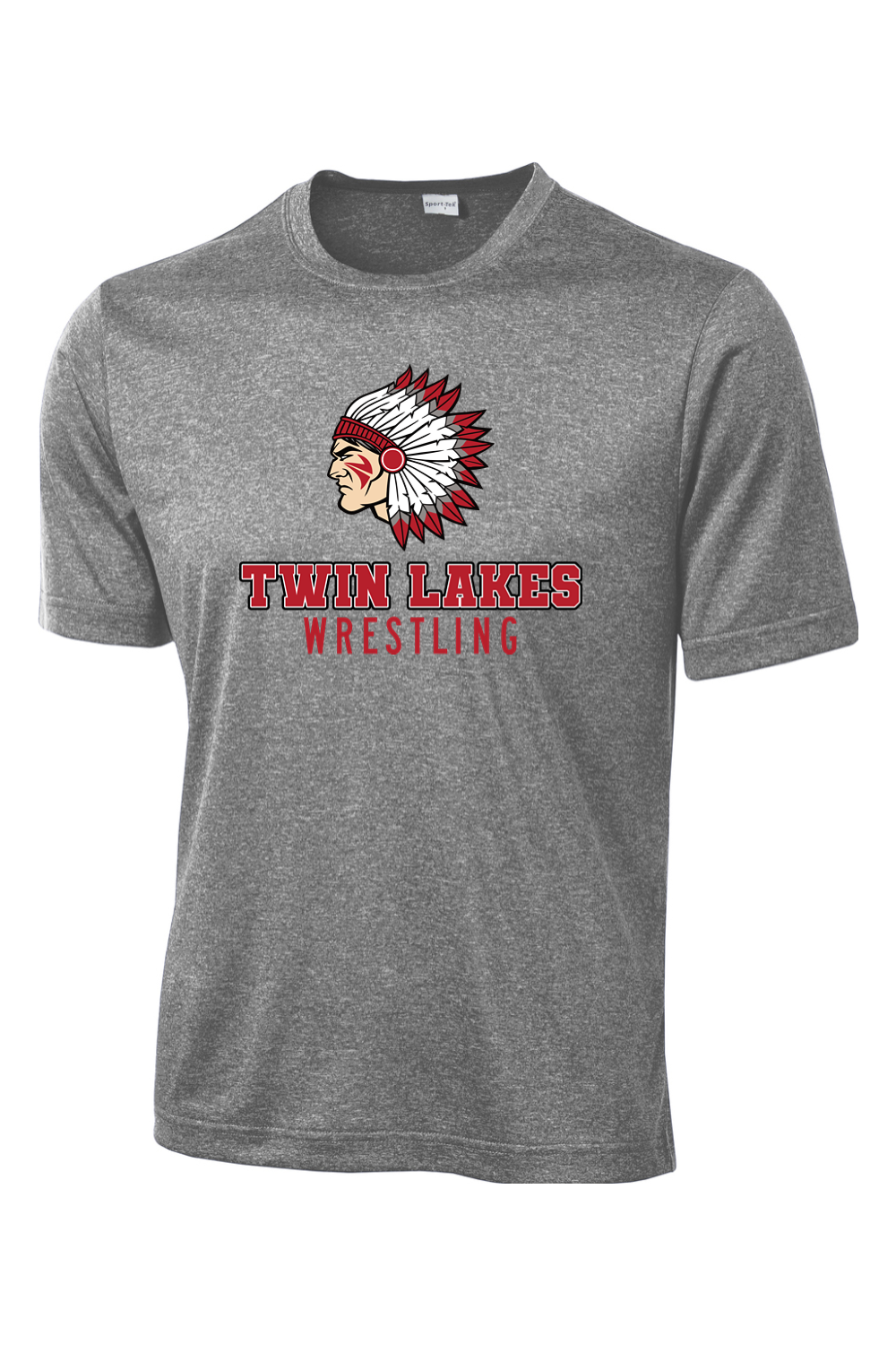 Twin Lakes Wrestling DTF Heather Contender Tee