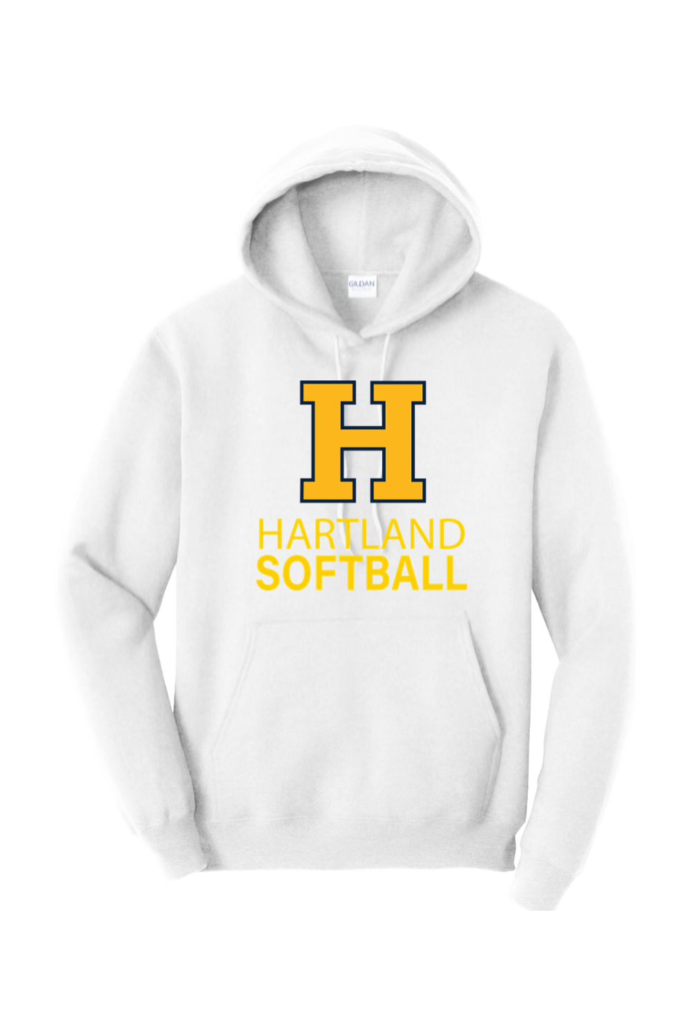 Hartland Softball Heavy Blend Hooded Sweatshirt
