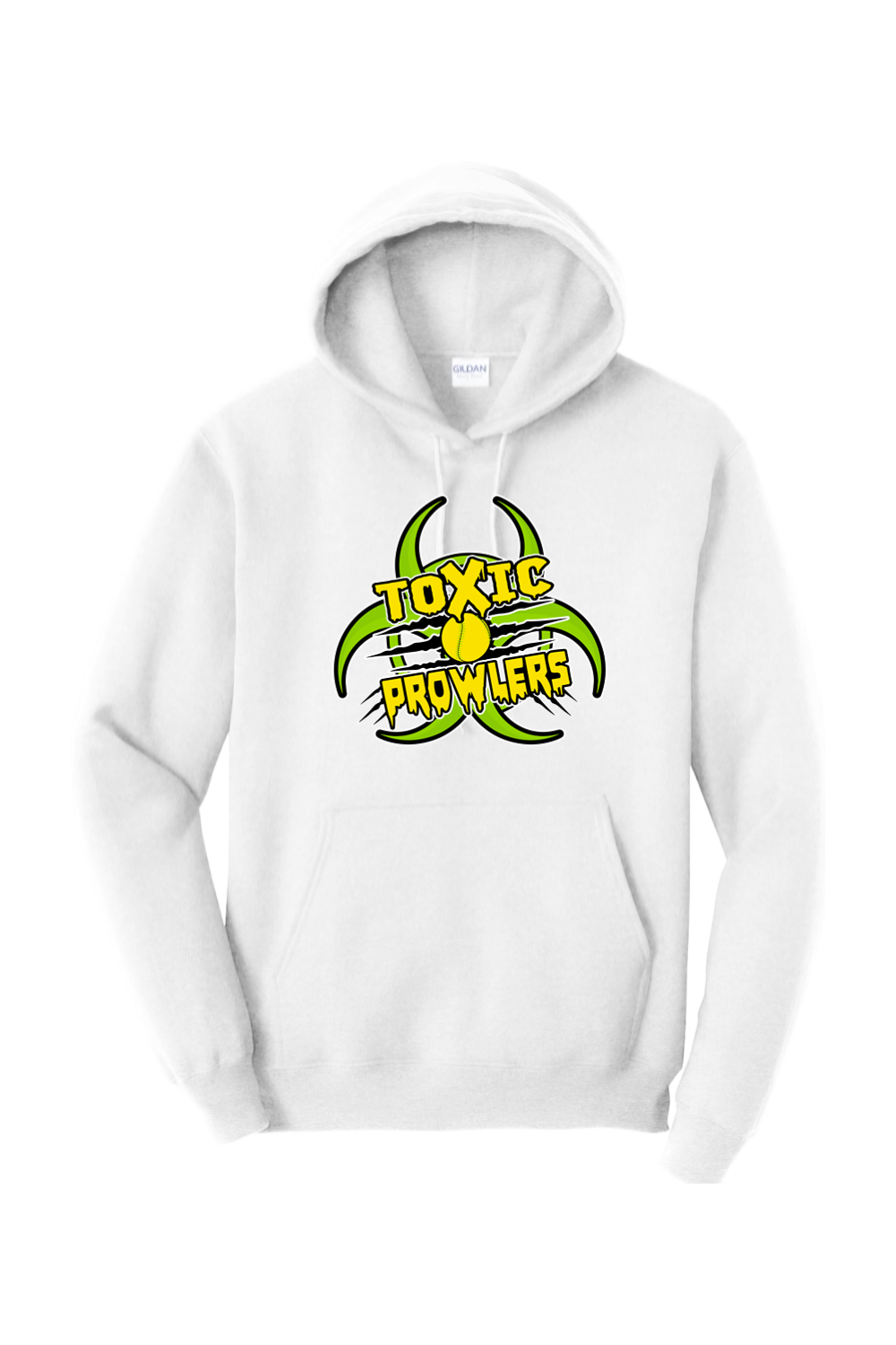 Toxic Prowlers Softball Heavy Blend Hooded Sweatshirt