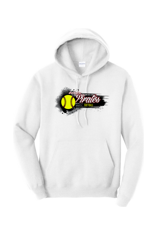 Cardington Pirates Softball DTF Heavy Blend Hooded Sweatshirt