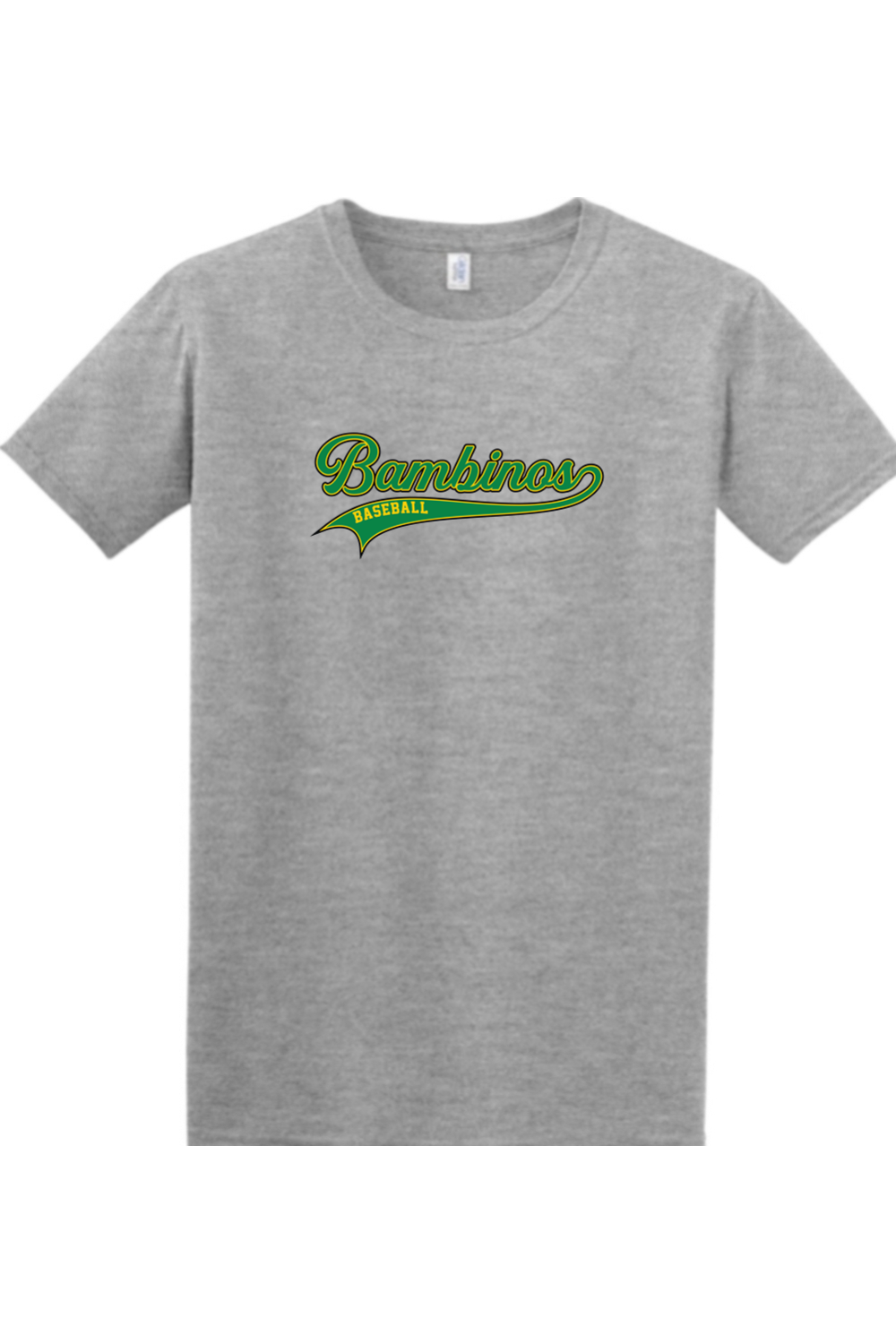 Bambinos Baseball Softstyle T shirt Ver 1