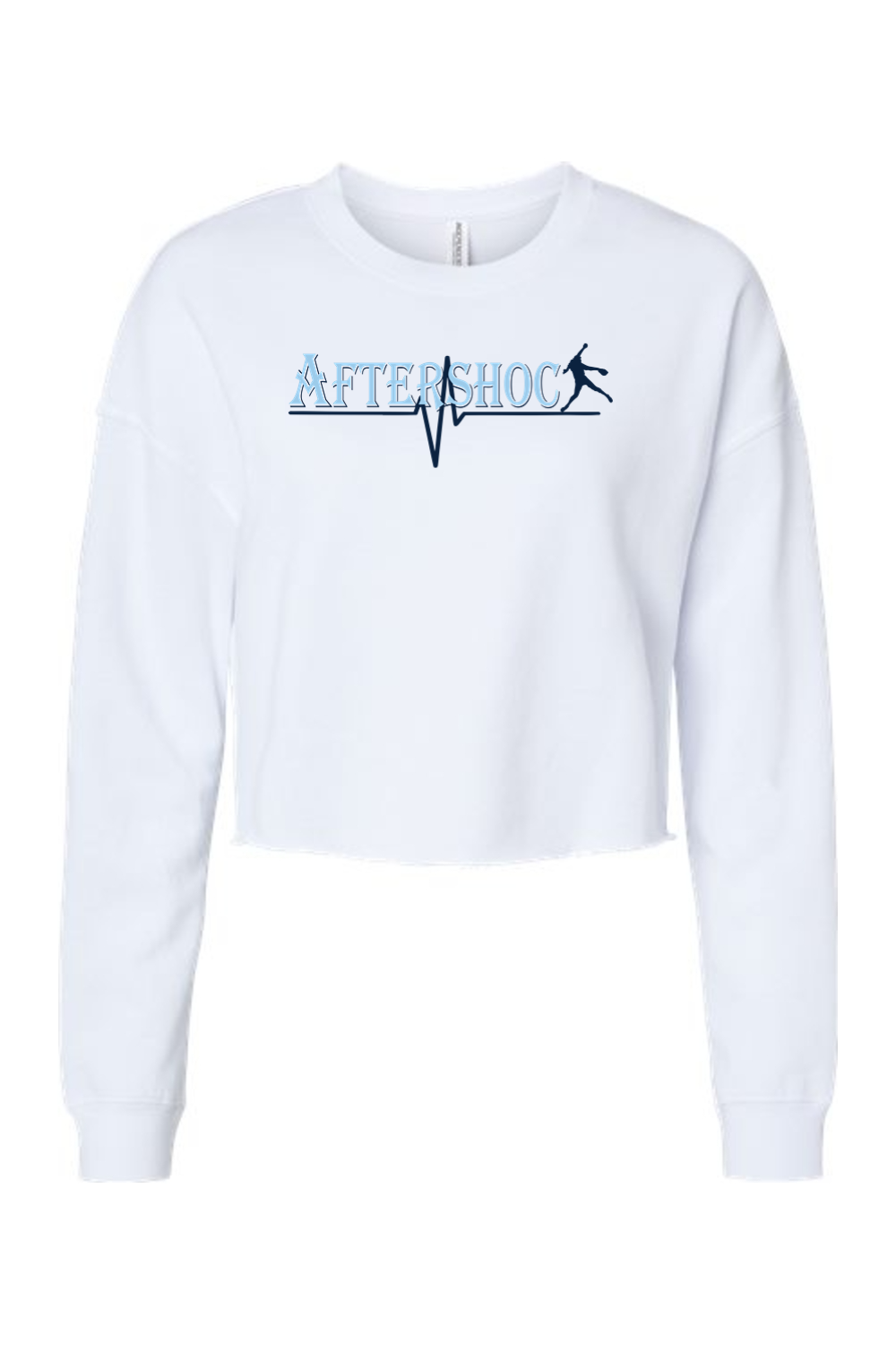 Aftershock Softball Women's Lightweight Cropped Crew Pullover