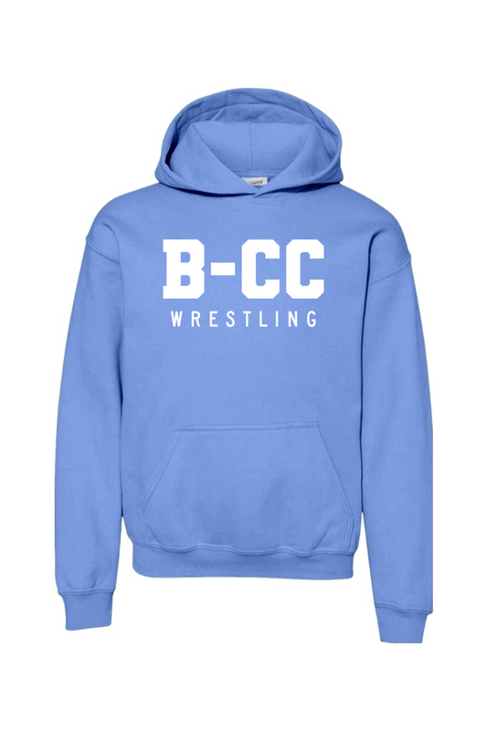 B-CC Wrestling DTF Youth Heavy Blend Hooded Sweatshirt