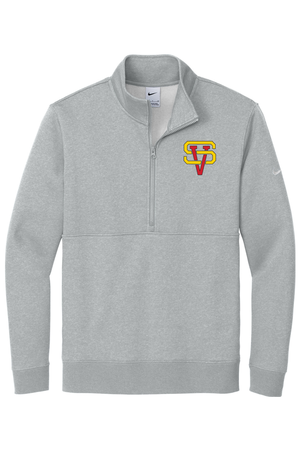 Scottsdale Vipers Baseball Nike Club Fleece Sleeve Swoosh 1/2-Zip