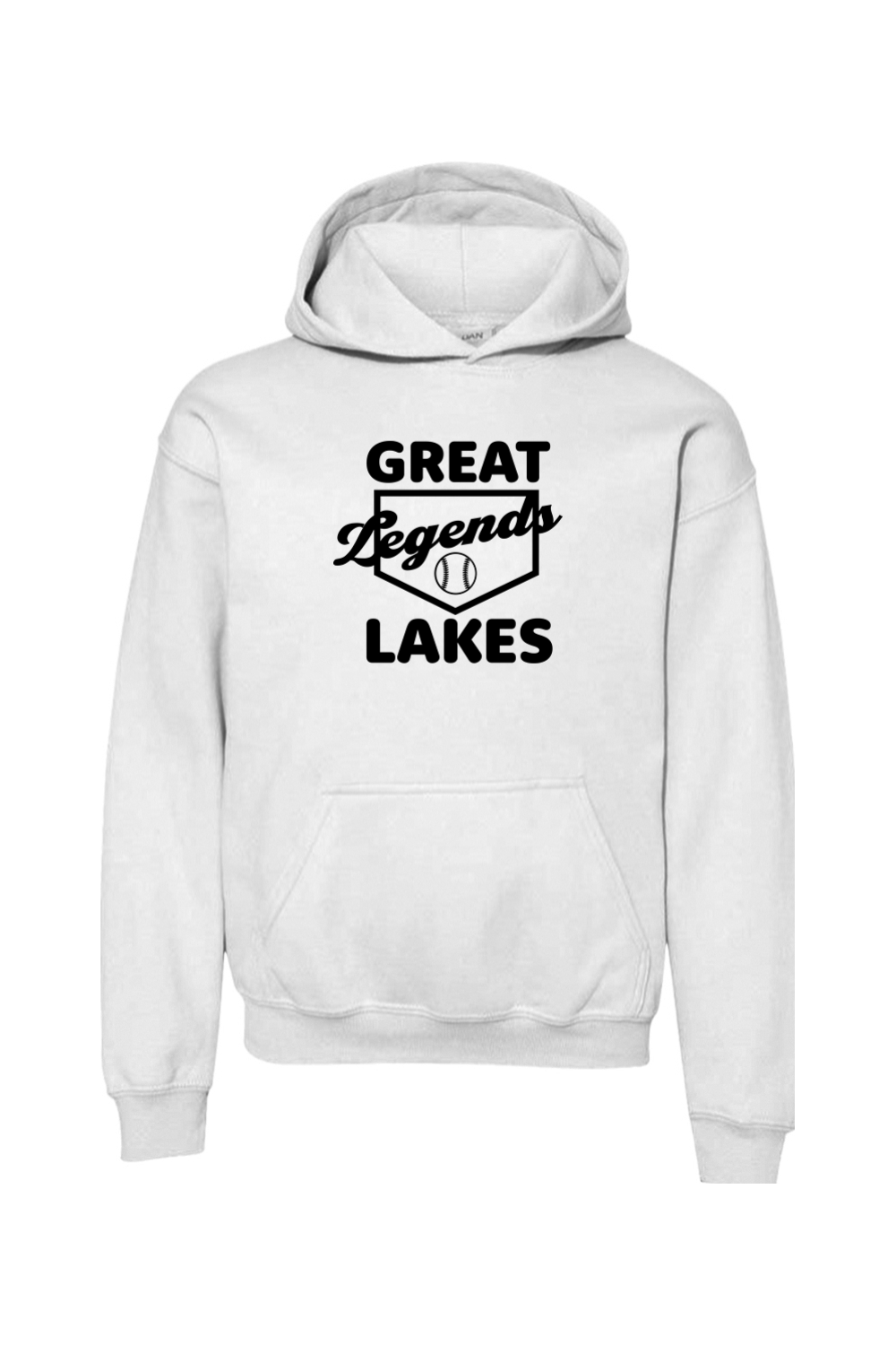 Great Lakes Legends Youth Heavy Blend Hooded Sweatshirt