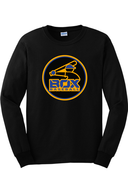 Jet Box Baseball DTF Cotton Long Sleeve T-Shirt