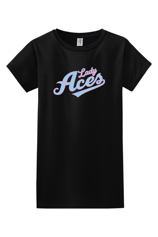 Aces Softball Softstyle Ladies' T-Shirt