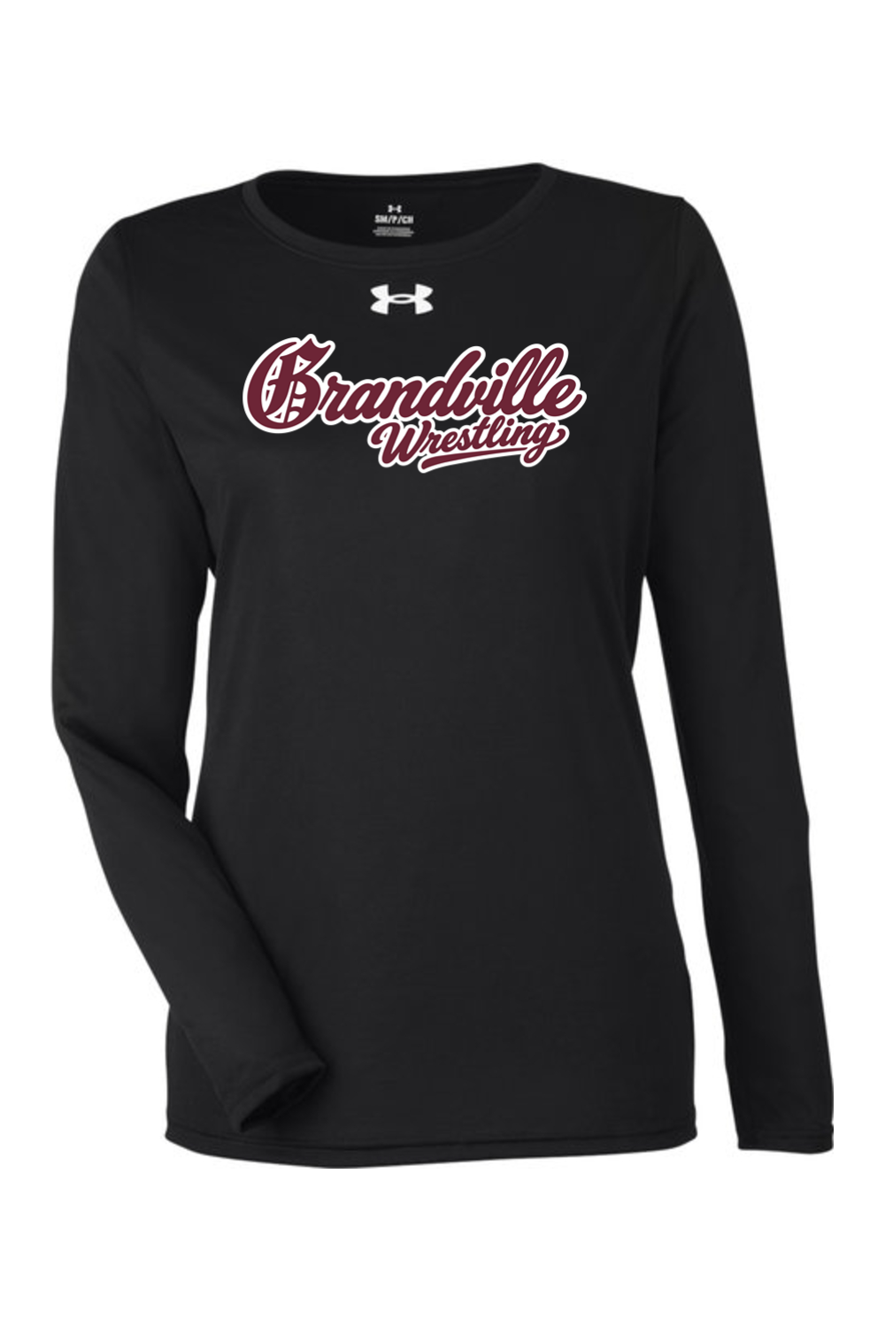 Grandville Wrestling DTF Under Armour Ladies' Team Tech Long-Sleeve T-Shirt