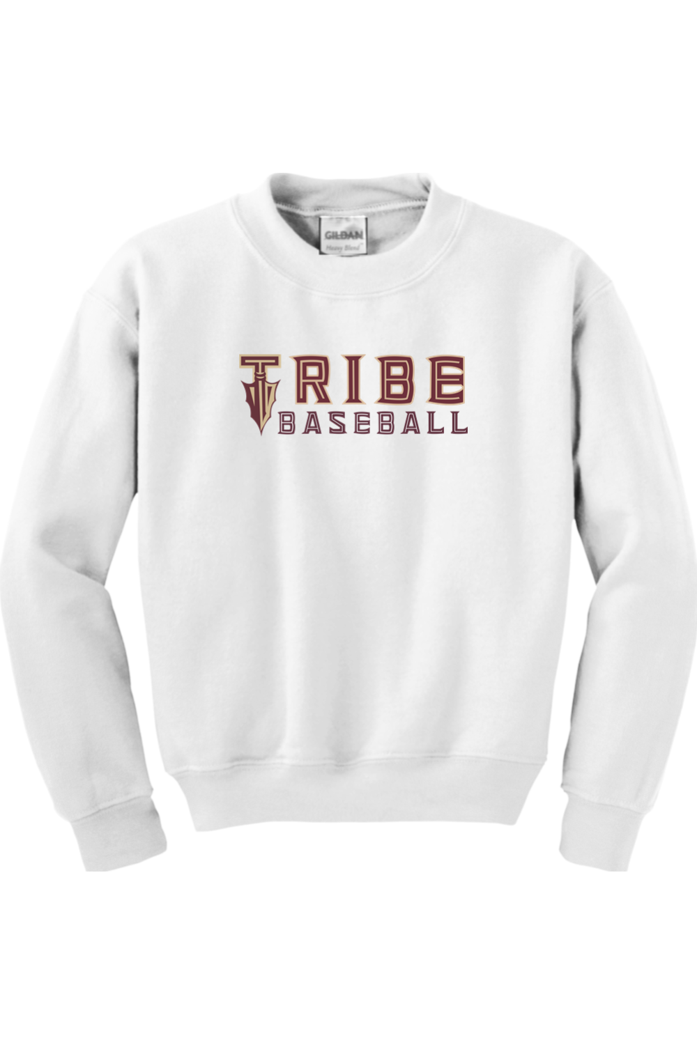 Tribe Baseball Youth Heavy Blend Crewneck Sweatshirt