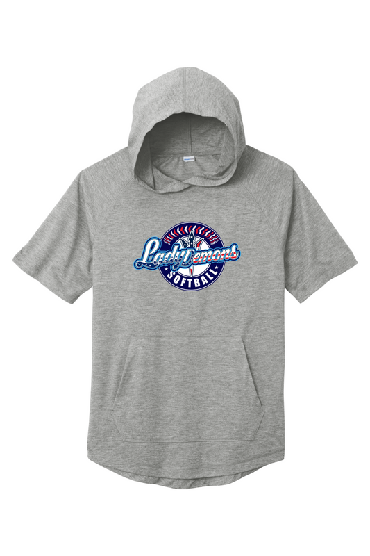 Richmond Lady Demons Tri-Blend Short Sleeve Hoodie