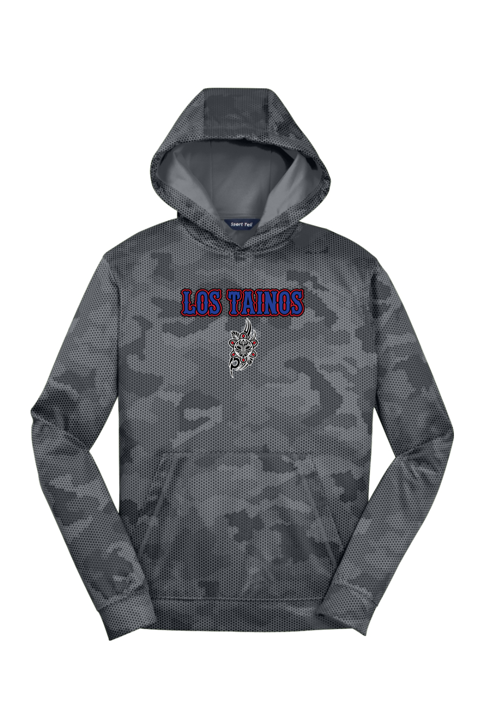 Los Tainos Youth Sport-Wick CamoHex Fleece Hooded Pullover