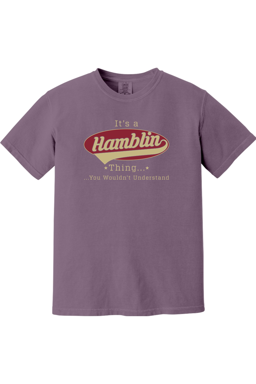 Hamblin Family Comfort Colors Short Sleeve Shirt