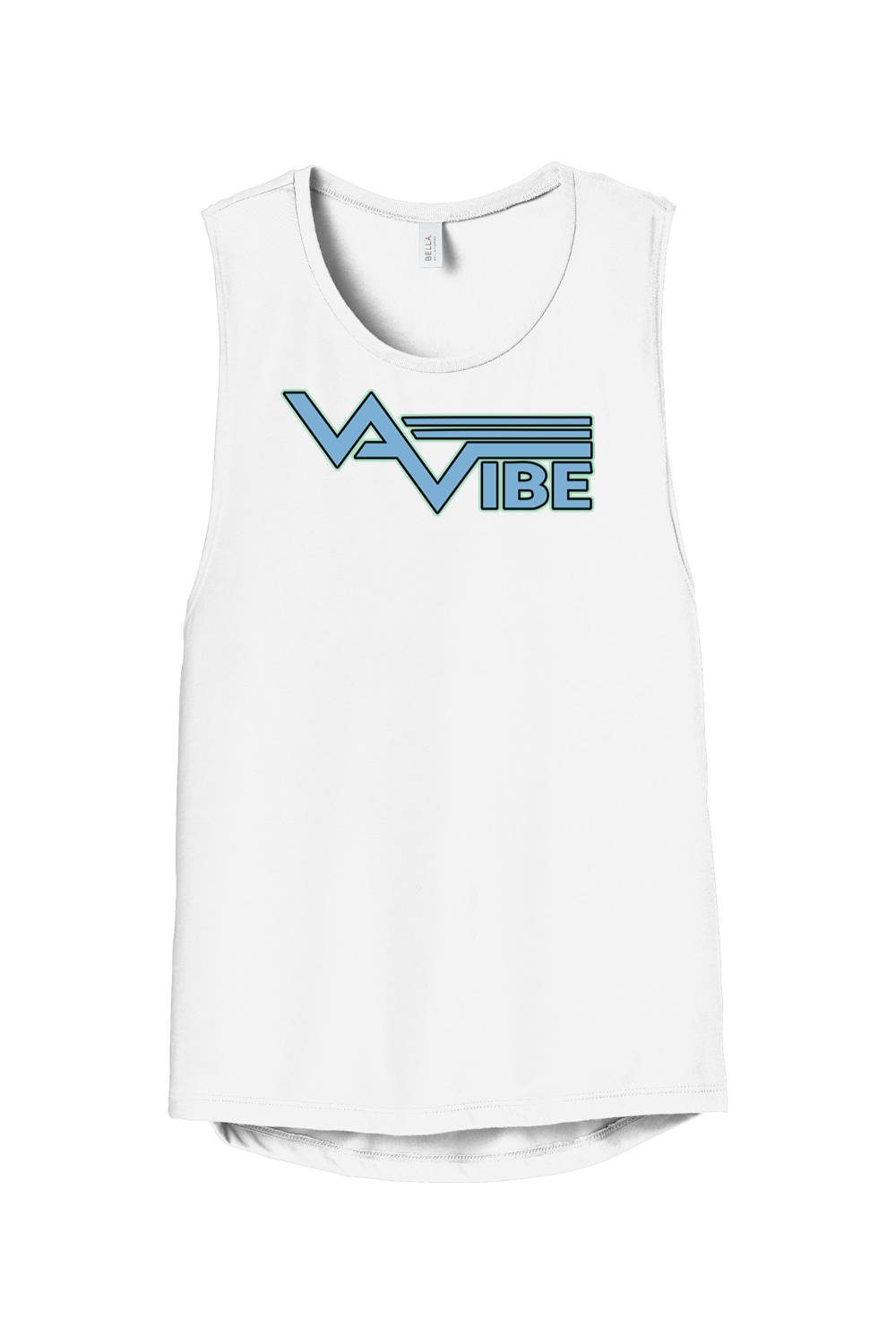 VA Vibe Softball DTF Women's Flowy Muscle Tank
