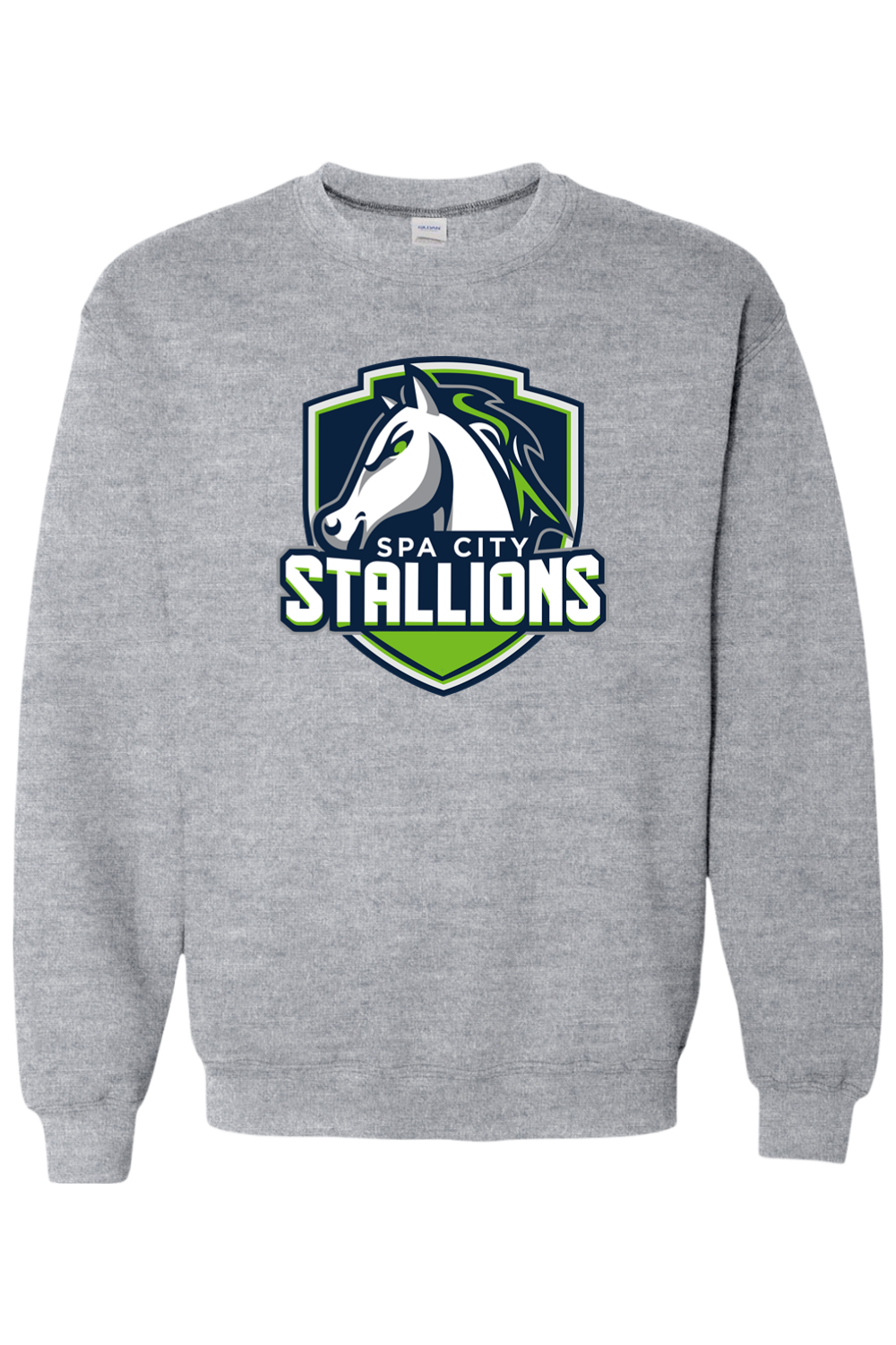 Spa City Stallions DTF Heavy Blend Crewneck Sweatshirt