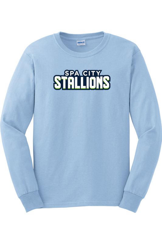 Spa City Stallions DTF Ultra Cotton Long Sleeve T-Shirt