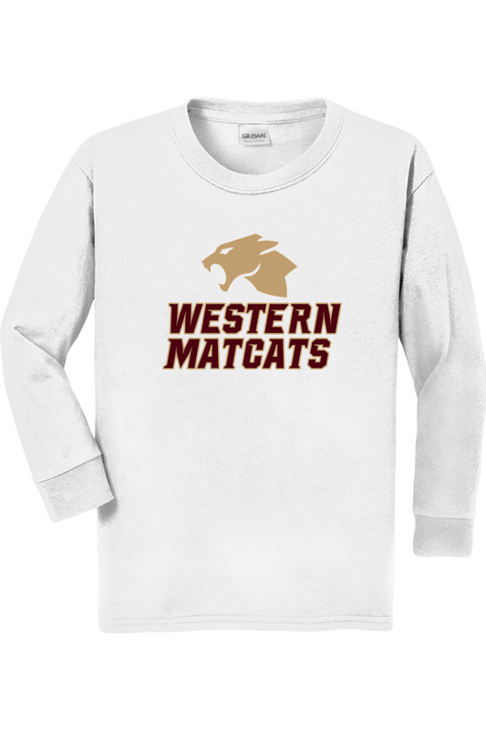 Parma Matcats DTF Youth Heavy Cotton Long Sleeve T-Shirt