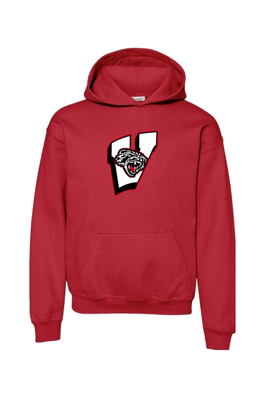 Vestaburg Football DTF Youth Heavy Blend Hooded Sweatshirt