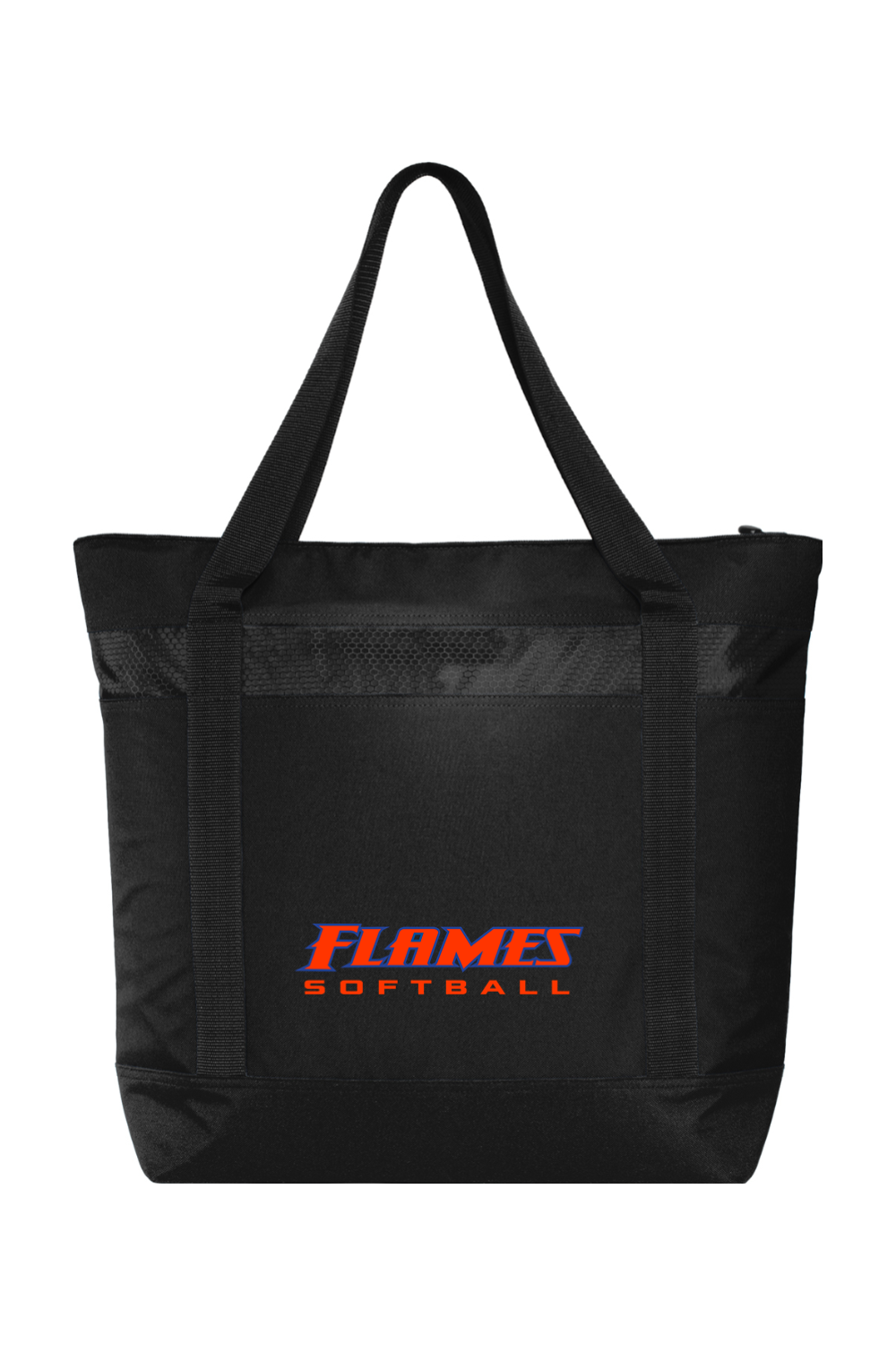Flames MI Softball DTF Port Authority Large Tote Cooler