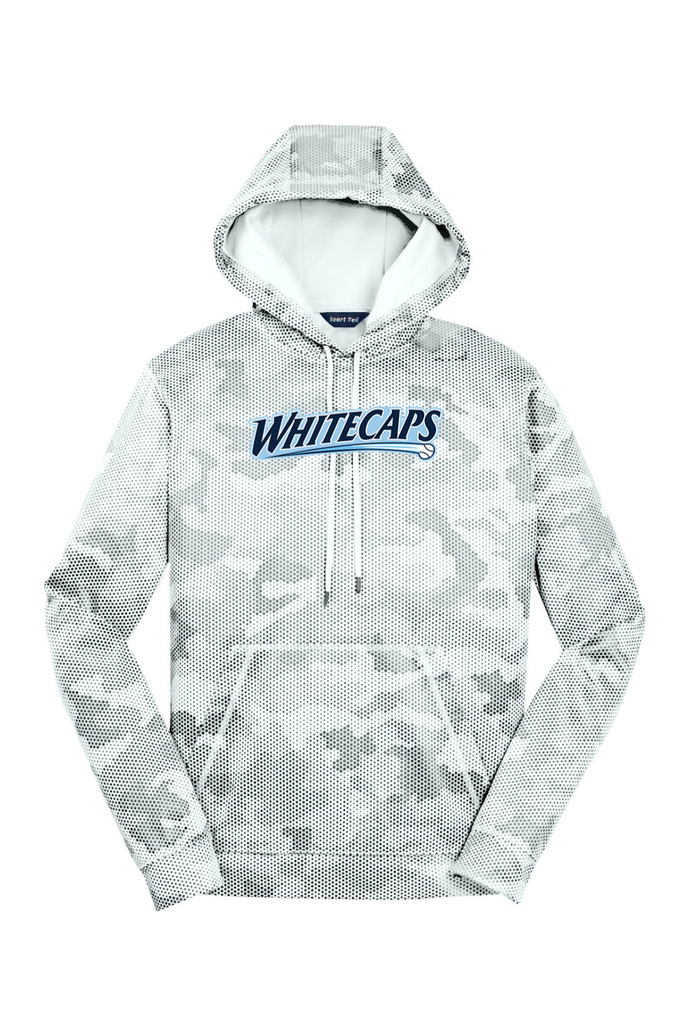 Whitecaps Baseball CamoHex Fleece Hooded Pullover