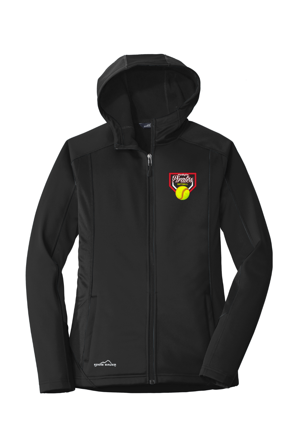 Cardington Pirates Softball DTF Eddie Bauer Ladies Trail Soft Shell Jacket