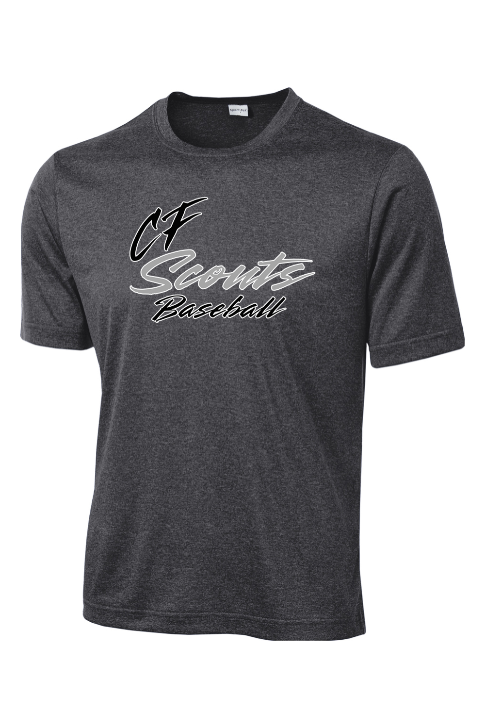 CF Scouts Baseball DTF Heather Contender Tee