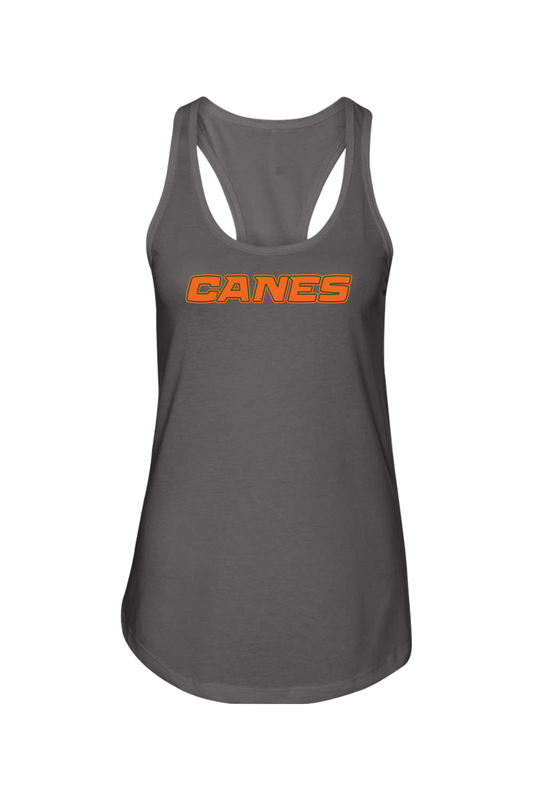 Canes Ladies Racerback Tank