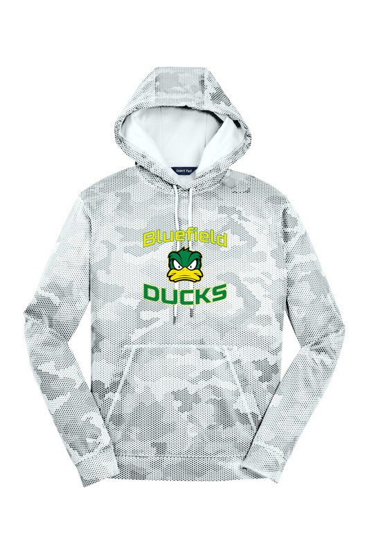 Sport-Tek Sport-Wick CamoHex Fleece Hooded Pullover