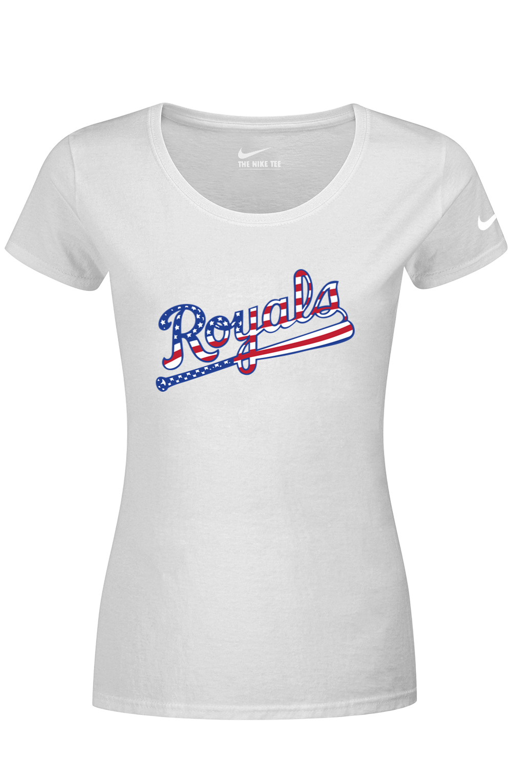 Richmond Royals 10U Nike Ladies Dri-FIT Cotton/Poly Scoop Neck Tee