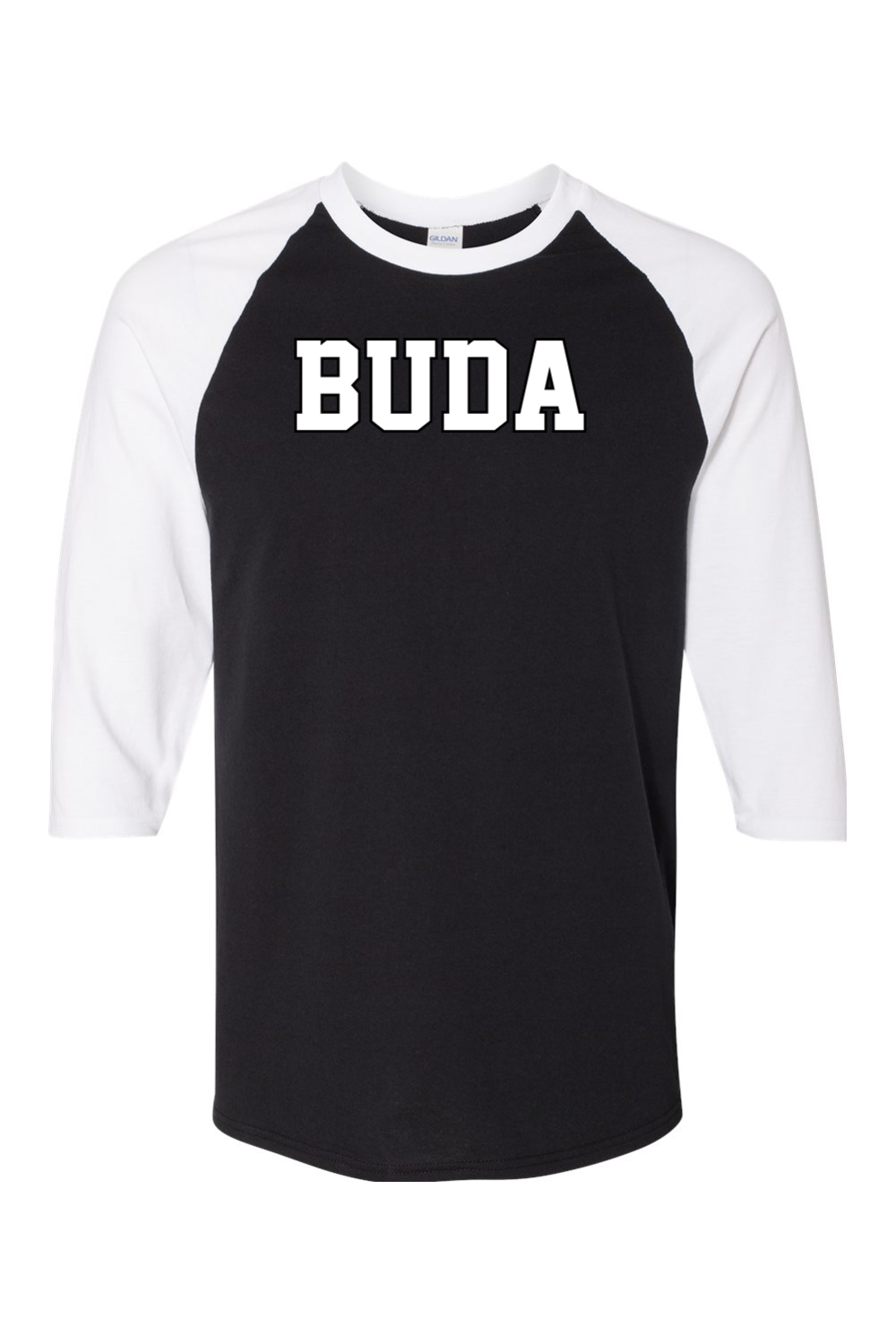 Gildan Heavy Cotton Raglan Three-Quarter Sleeve T-Shirt