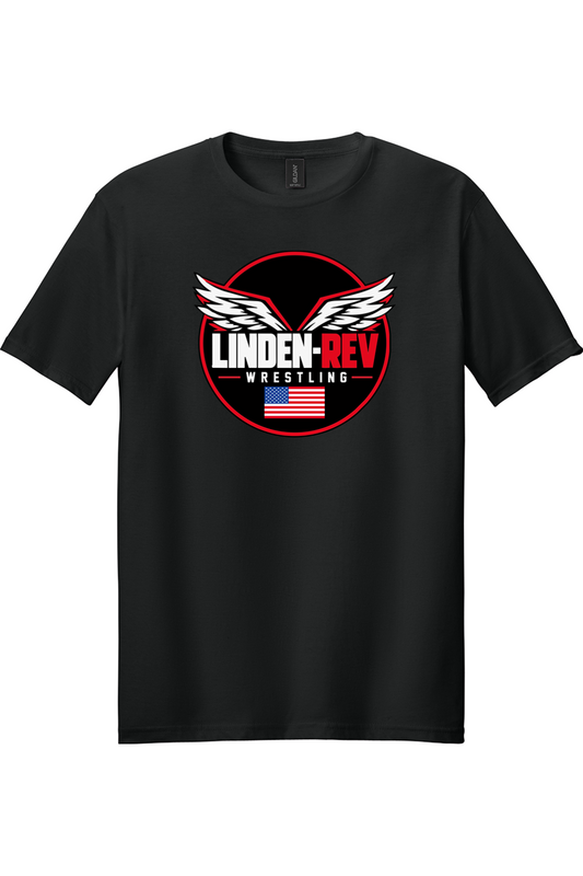 Linden Rev Wrestling DTF Softstyle T-Shirt