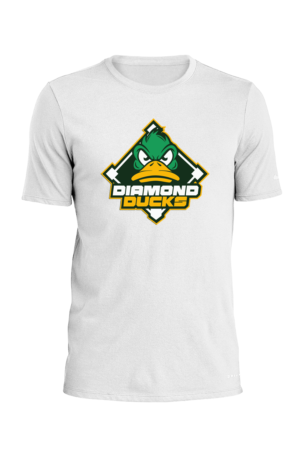 Diamond Ducks Nike Dri-FIT Cotton/Poly Tee
