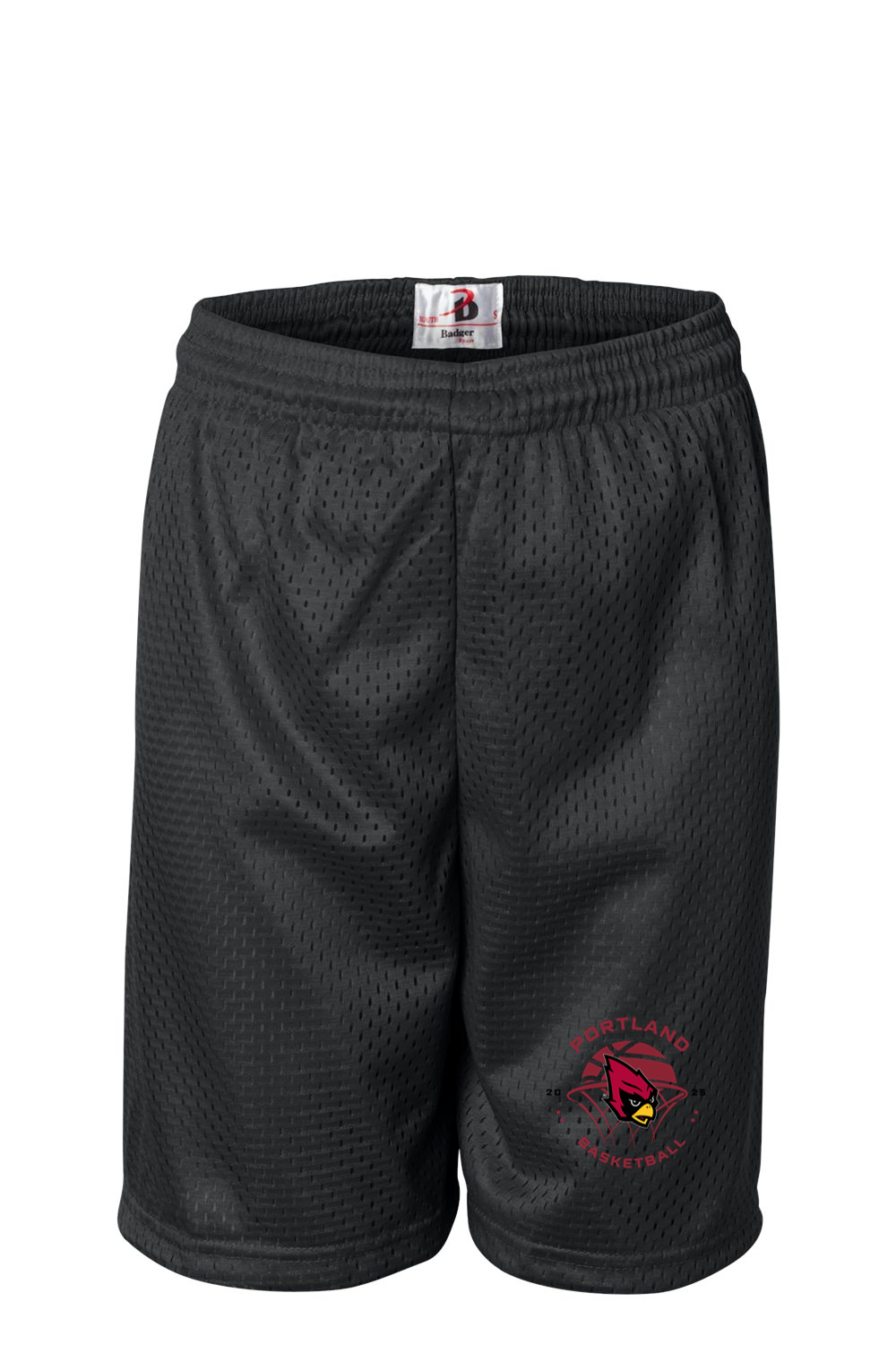 Portland Raider Basketball Youth Mesh 6" Shorts