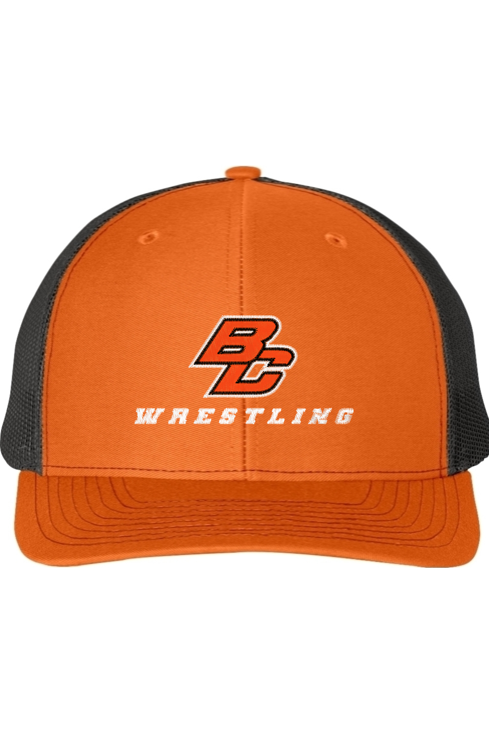 BC Youth Boys Wrestling Embroidered Snapback Trucker Cap
